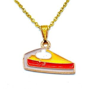 Pumpkin Pie Necklace